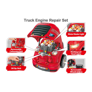 ماشین اسباب بازی ریموت دار موتور مستر Motor Master مدل کاپوت کامیون Kids Truck Engine Toy_اسباب بازی